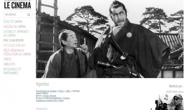 Fiche d'analyse du film "Yojimbo" d'Akira Kurosawa